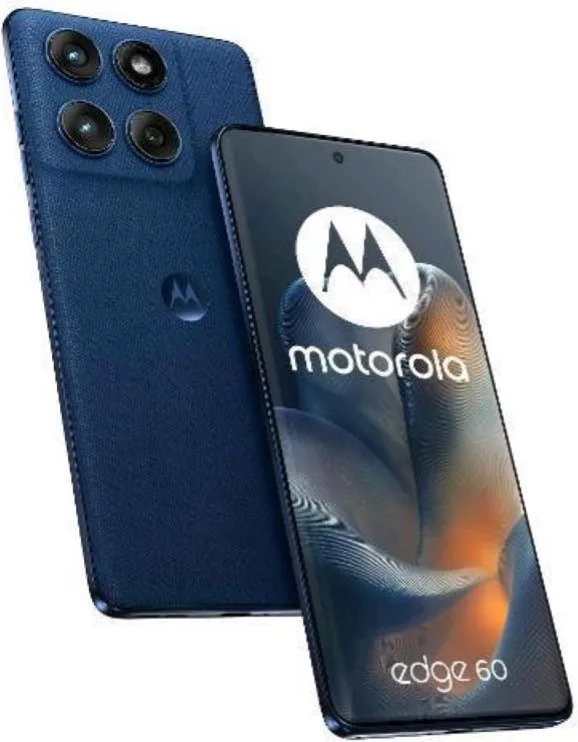 Motorola PB7H0002SE Edge 60 Smartphone 5G 8 GB 256 GB Display 6.67'' pOLED 120Hz Tripla Fotocamera 50 MP Batteria 5200 mAh Android 15 colore Gibraltar Sea