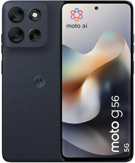 Motorola PB7Y0053ES Moto G56 Smartphone 8 GB / 512 GB 6,72" 50 MP 5200 mAh (Nero)