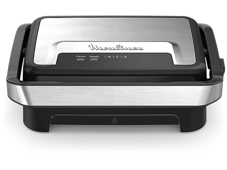 Moulinex GI270D10 Inicio Compact Grill Per Lavastoviglie Libera Installazione (Nero - Acciaio Inox)