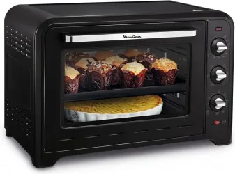 Moulinex OX495810 Optimo Forno Elettrico Ventilato 60 L 2200W 7 Modalita' di Cottura colore Nero