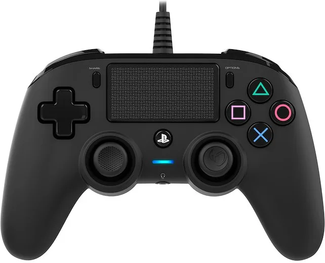 Nacon Controller Wired Compact PS4 Ps4ofcpadblack Nero