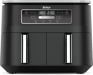 Ninja AF200EU Friggitrice ad Aria 7.6 Litri 2400 W (Nero)