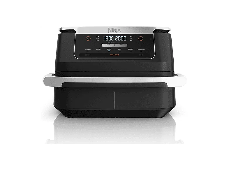NINJA FOODI FLEXDRAWER 6.6L FRIGGITRICE AD ARIA, capacità 6,6 l, Max potenza 2470 W, da 40 °C a 240 °C, Nero
