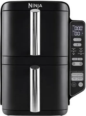 Ninja SL300EU Double Stack Friggitrice ad Aria 7.6 Litri 2470 W (Nero)