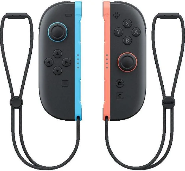 Nintendo 10015102 Joy-Con 2 Controller Joystick Bluetooth Analogico Digitale Nintendo Switch 2 colore Nero Blu Rosso