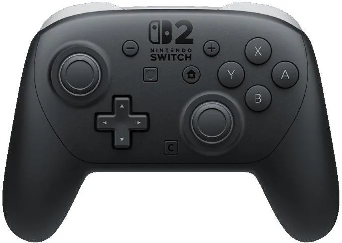Nintendo Switch 2 Pro Controller Nero Bluetooth Gamepad Analogico/Digitale Nintendo Switch 2