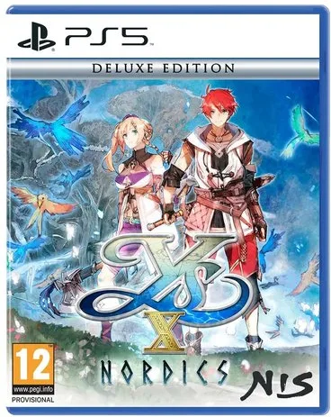 NIS America YSXNORDICDELUXEEDITION Ys X Nordic Deluxe Edition Videogioco per PlayStation 5 genere Action RPG PEGI 12+ colore Nero
