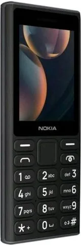 Nokia SP01Z07Z2076Y 105 2024 Telefono Cellulare Dual SIM 2G Display 2'' Batteria 1000 mAh Radio FM USB-C colore Nero