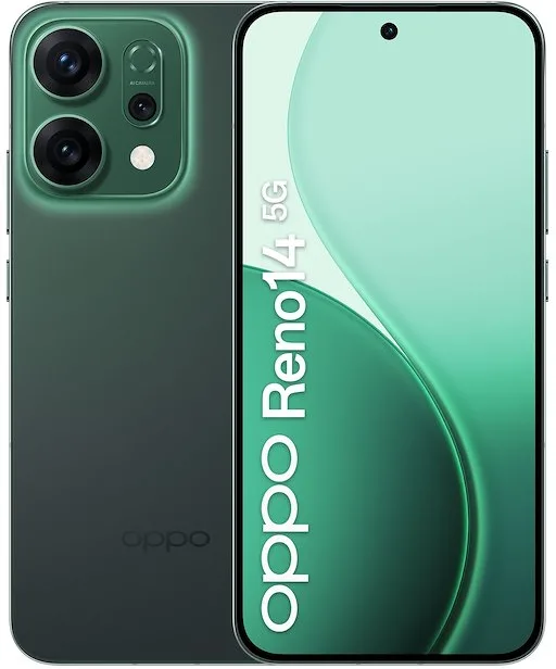 Oppo RENO14 Smartphone 12 GB / 512 GB 6,59" 6000 mAh (Verde)