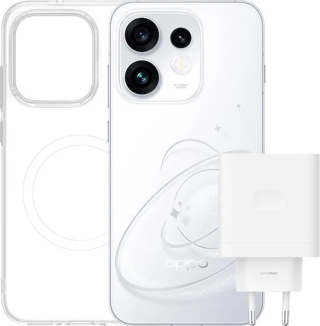 Oppo RENO16 Smartphone 512 GB 6,32" 50 MP 6000 mAh (Bianco)