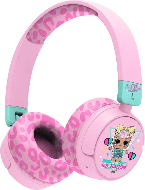 OTL Technologies LOL301 Cuffie Wireless (Rosa)