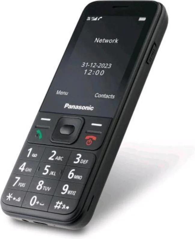 Panasonic KX-TF200 Telefono Cellulare 2.4'' 2G Bluetooth Vivavoce Torcia USB-C 1000 mAh colore Nero