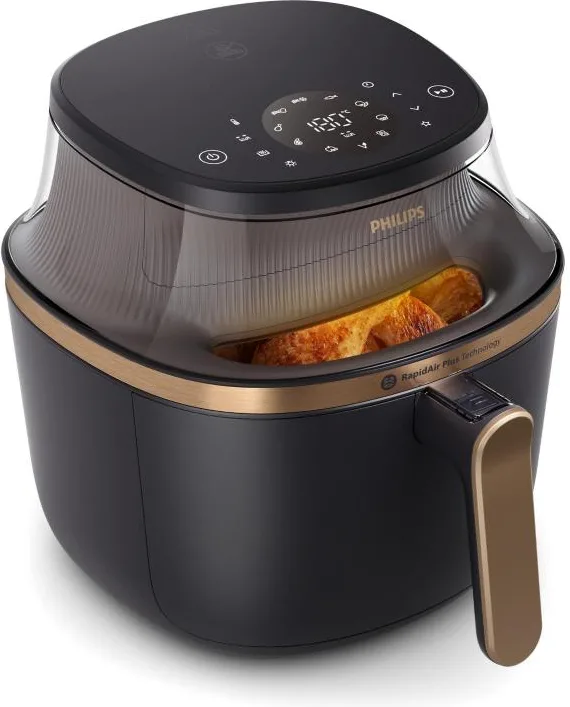 Philips NA322-00 Friggitrice ad Aria 4.2 Litri 1400 W (Nero)