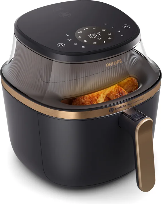 Philips NA332/00 Friggitrice ad Aria 6.2 Litri 1700 W (Nero)
