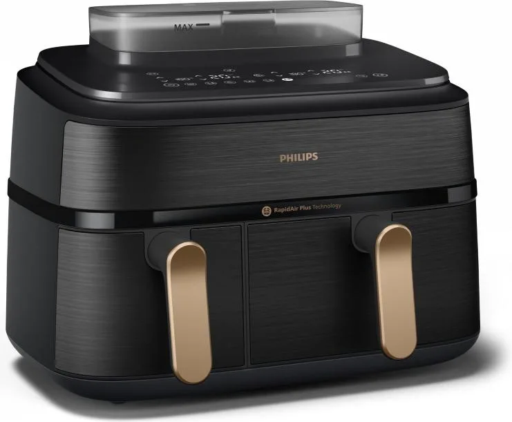 Philips NA552-00 Friggitrice ad Aria 9 Litri 2750 W (Nero)