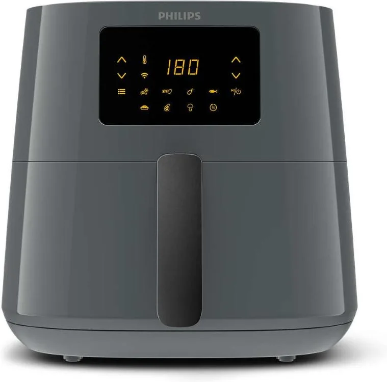 Philips HD9280-60 Friggitrice ad Aria 6.2 Litri 2000 W (Grigio)
