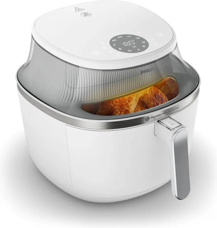 Philips NA341-10 Friggitrice ad Aria 7.2 Litri 2000 W (Bianco)