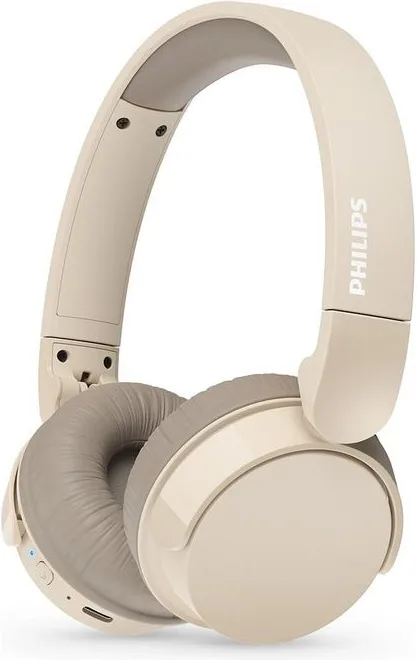 Philips TAH3209BG-00 Cuffie Auricolari per Musica e Chiamate Wireless (Beige)