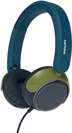 Philips TAK2000CT/00 Cuffie Auricolari per Musica e Chiamate Cablate (Grigio - Blu)