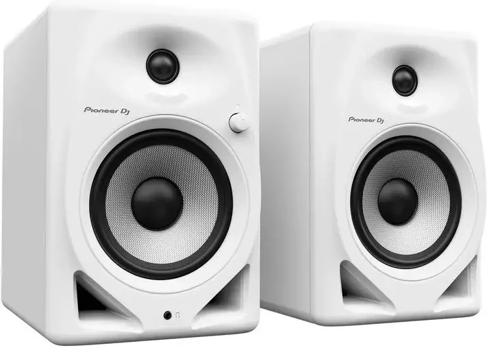 Pioneer Dj DM-50D-W Coppia casse monitor attivi homestudio desktop 5" 50W Bianco