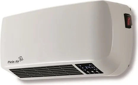 PLEIN AIR TC-TPD2000 Convex Termoconvettore a Parete 2000W Termostato Regolabile Timer Programmazione Settimanale Telecomando colore Bianco