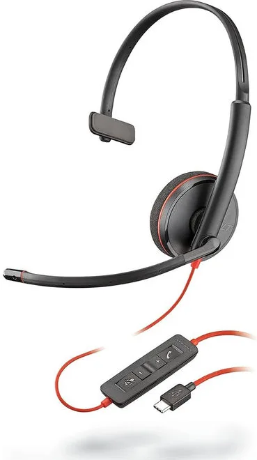 Poly S55255084 Blackwire 3210 Cuffie (Nero)