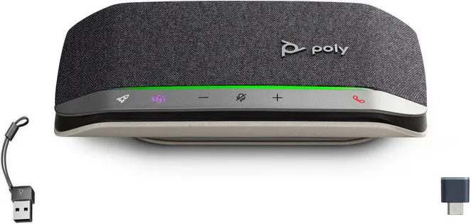 Poly Sync 20+M Speakerphone con Adattatore USB-C-A