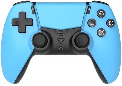 Qubick Gamepad Wireless Blu COP50022 Per Playstation 5 e PC