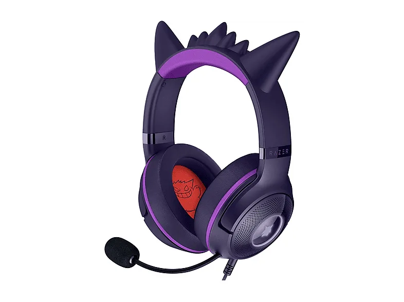Razer RZ04-04730300-R3M1 Kraken Kitty V2 Cuffie a Padiglione (Nero)