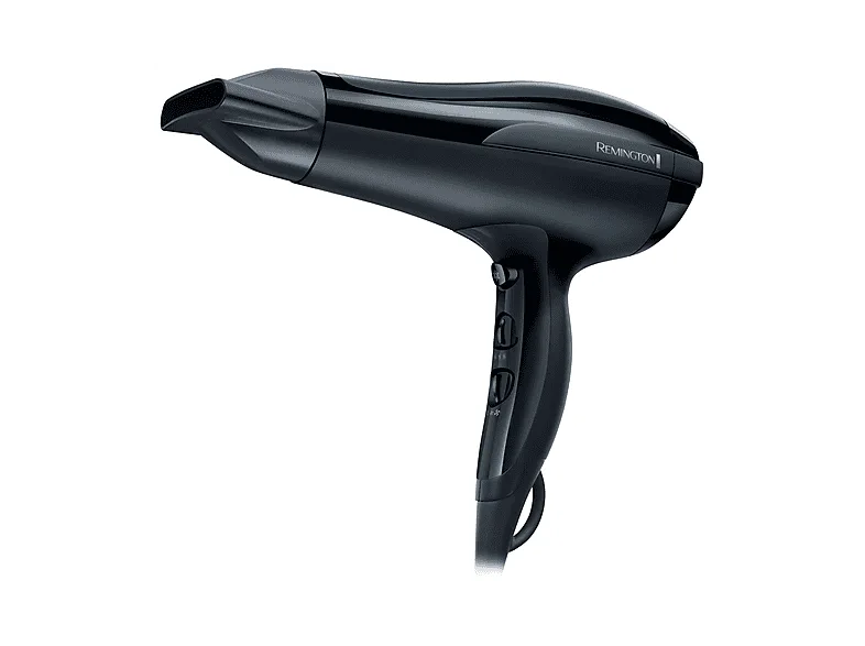 Remington D5210 Pro-Air Asciugacapelli 2200W Ceramica 3 temperature 2 velocita' getto freddo concentratore colore Nero