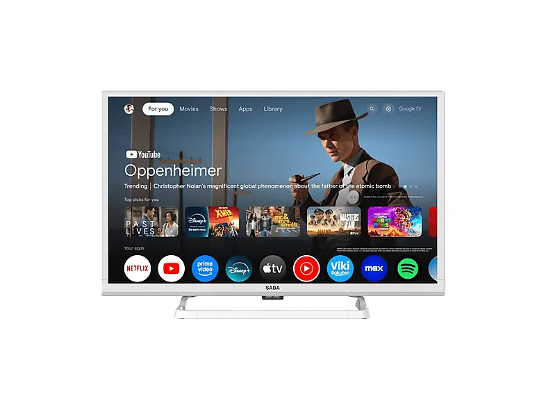 Saba SA24W78GTV Smart TV 24" (Bianco)