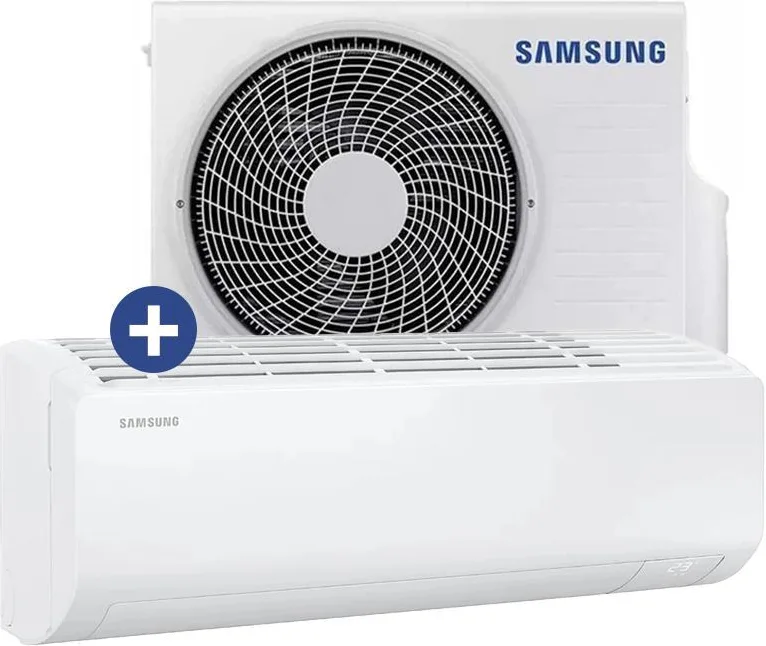Samsung cebu s2 9.000 btu (u.i. + u.e.) - condizionatore - 2,5kw - wi-fi - ai (ar50f09c1ahneu + ar50f09c1ahxeu)