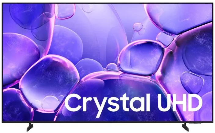 Samsung Crystal UHD 65" UE65U8000FUXZT 4K, Processore Crystal 4K, HDR, Smart Experience, OTS Lite & Adaptive Sound, Metal Stream Design, Smart TV, 2025