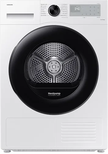 Samsung DV90CGC2A0AHET Asciugatrice a Pompa di Calore 9 KG Classe A+++ (Bianco)