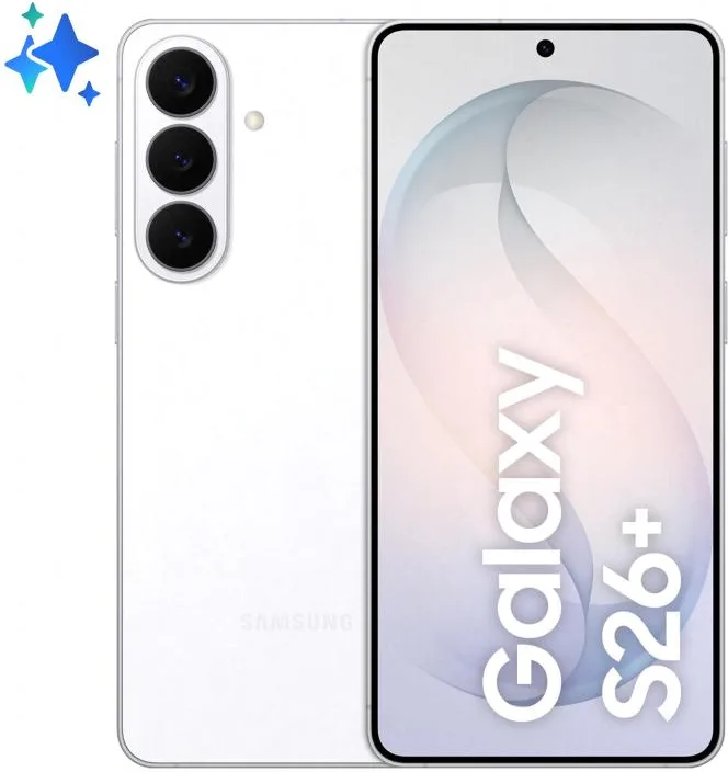 Samsung Galaxy S26+ Smartphone 512 GB 50 MP 4900 mAh (Bianco)