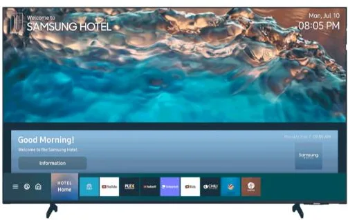 Samsung HG43U800FEUXZT 4K Ultra HD Smart TV 43" (Nero)