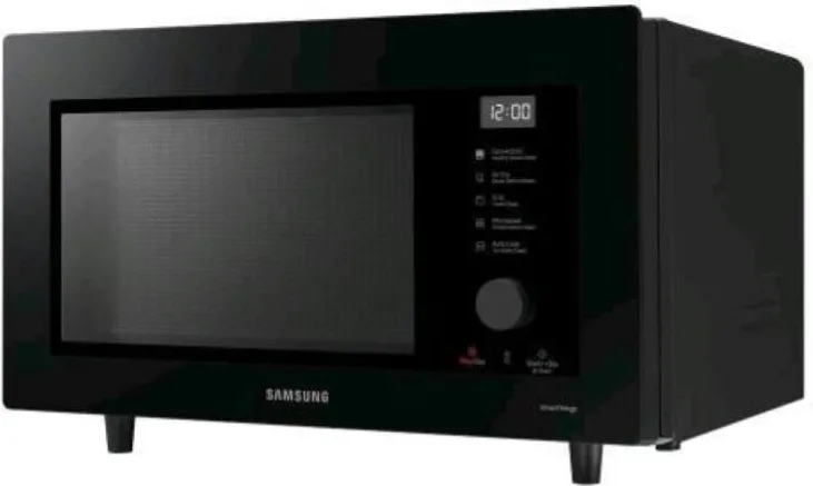 Samsung mc32dg7646kke1 forno a microonde con grill 1400w 32 lt funzione power defrost frittura ad aria wi fi integrato cottura a vapore nero
