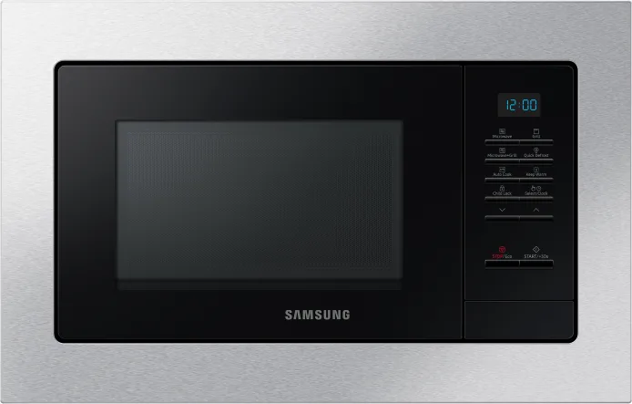 Samsung MG20A7013CT Forno a Microonde da Incasso 20 L 1300 W Grill 1100 W Scongelamento Rapido Touch Control colore Inox