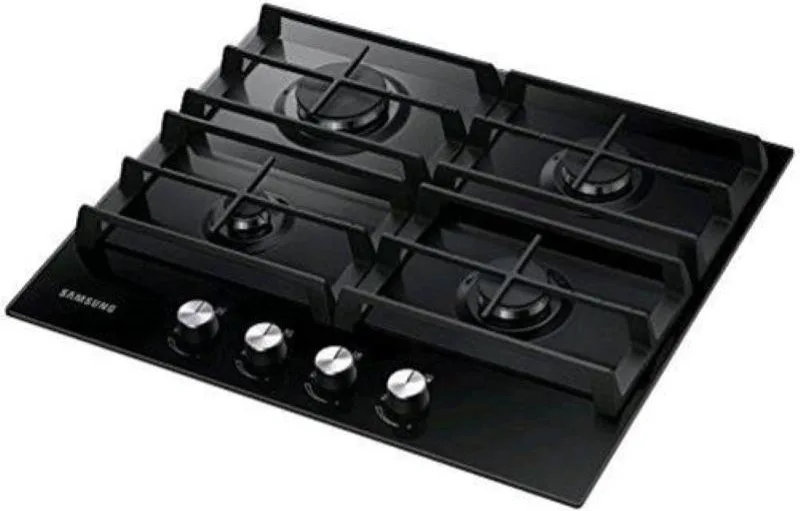 Samsung NA64H3010AK Piano Cottura a Gas 4 Fuochi 60 cm (Nero)