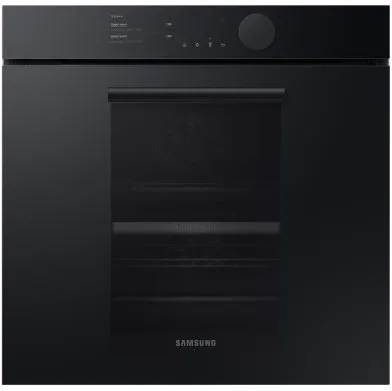 Samsung NV75T9579CD Infinite Line Forno da incasso Elettrico Multifunzione Dual Cook 75 L Classe A+ Pirolitico Wi-Fi Display Touch (60x60x60 cm) colore Graphite Grey