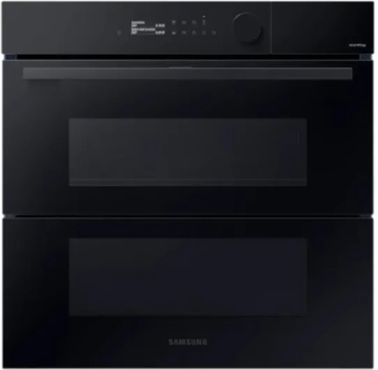 Samsung NV7B5760WBK Serie 5 Forno da incasso Elettrico a Vapore 76 L Classe A+ Dual Cook Flex Air Fry WiFi (60x60x57 cm) colore Nero