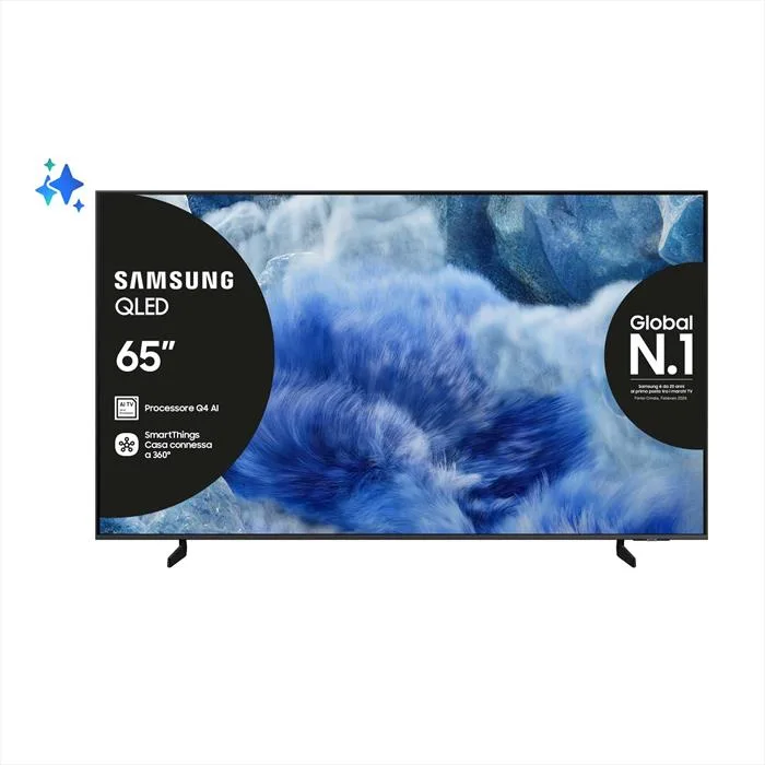Samsung QE65Q8FAAUXZT 4K Ultra HD Smart TV 65" (Grigio)