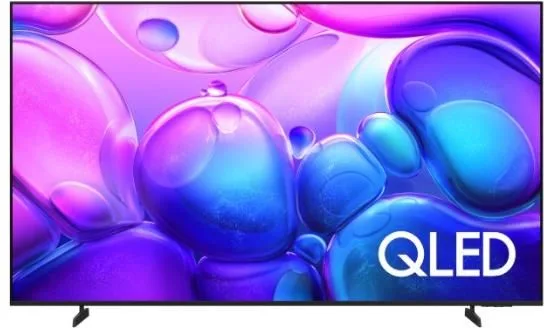 Samsung QLED 75'' QE75Q6FAAUXZT 4K, Processore Q4 Lite, 4K Upscaling, Color Booster, OTS Lite, Metal Stream Design, Smart TV, 2025