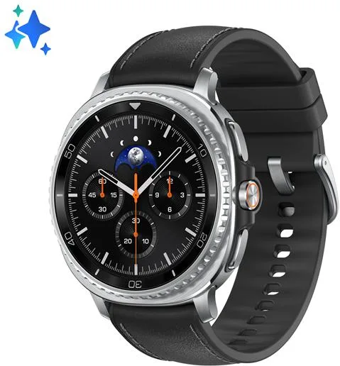 Samsung SM-L500NZKAITV Galaxy Watch8 Classic Smartwatch 46mm Super AMOLED Wear OS 2 GB 64 GB Bluetooth NFC GPS colore Nero