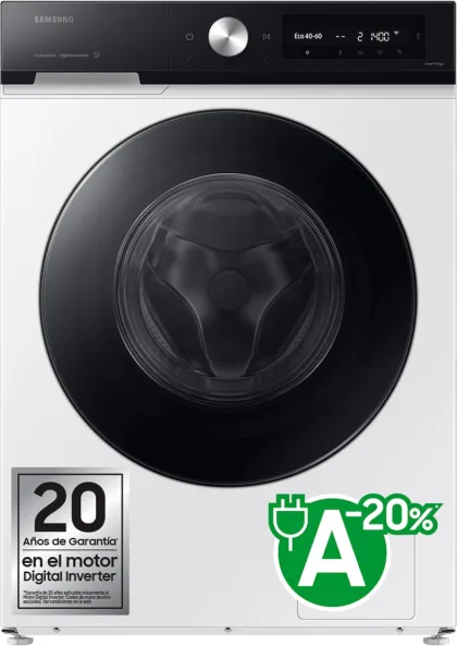Samsung WW11DB7B94GEU3 Lavatrice Carica Frontale 11 KG 1400 Giri/min Classe A (Bianco)