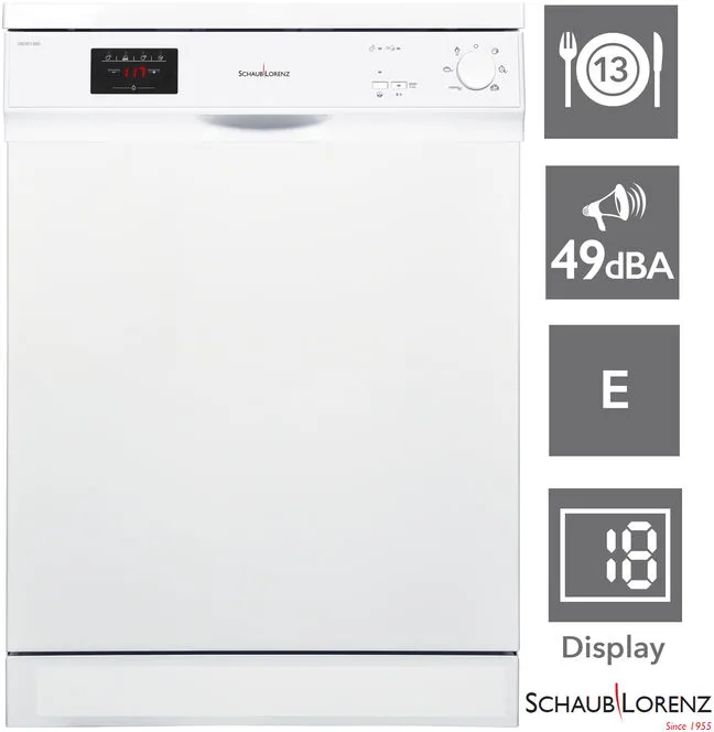 Schaub Lorenz SVDW135 Lavastoviglie da Incasso 13 Coperti Classe E (Bianco)