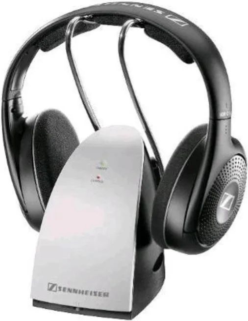 Sennheiser RS120-WSEC Cuffie Wireless (Nero - Argento)