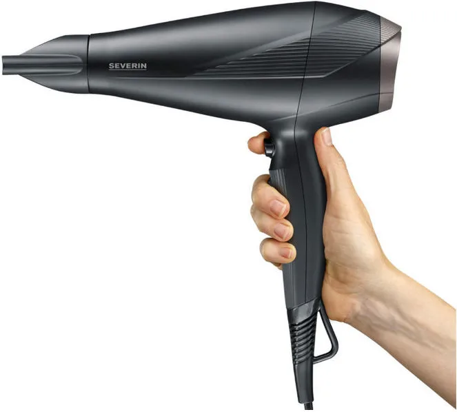 Severin HT0167 Asciugacapelli 2300 W (Argento - Nero)