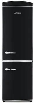 Severin Rkg 8998 Frigorifero Combinato 315 Litri Total No Frost Classe E (Nero)