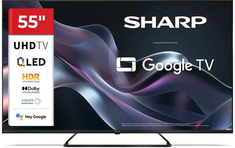 Sharp 55HP6265E 4K Ultra HD Smart TV 55" (Nero)